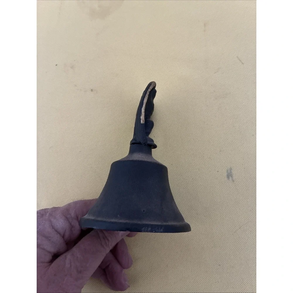 Cast Iron Eagle Bell Vtg 5 Inches